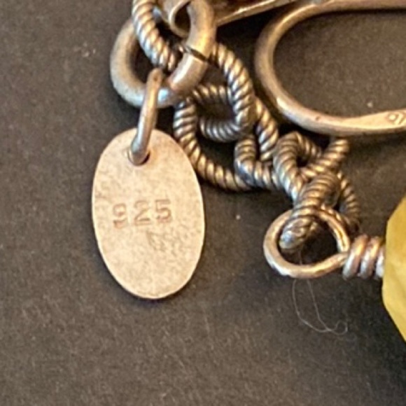 Silpada Turquoise, Jasper and Amber Necklace and earrings - Picture 6 of 6